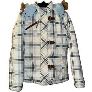 Plaid Winter Coat ❄️ w/ Detachable Hood